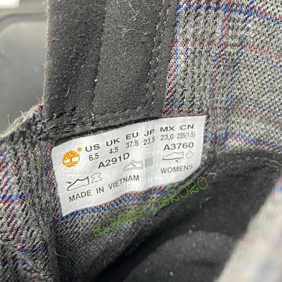 Timberland Sienna High Side ZIP Boot Emboss BlackW - Picture 13 of 13